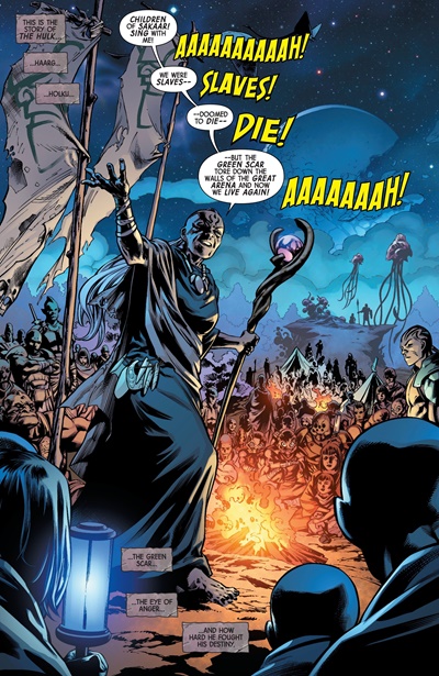 Page #1 from Return to Planet Hulk (2025 series) #1