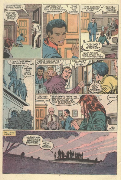 Page #5 from Spitfire and the Troubleshooters (1986 series) #1
