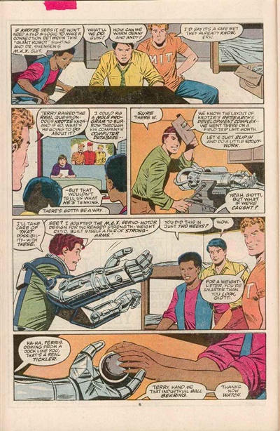 Page #6 from Spitfire and the Troubleshooters (1986 series) #2