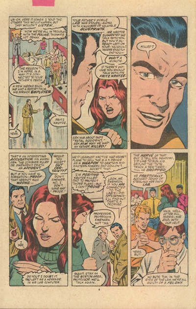 Page #4 from Spitfire and the Troubleshooters (1986 series) #3