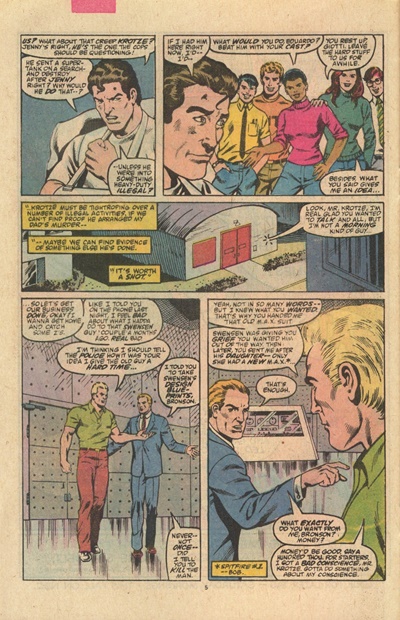 Page #5 from Spitfire and the Troubleshooters (1986 series) #3