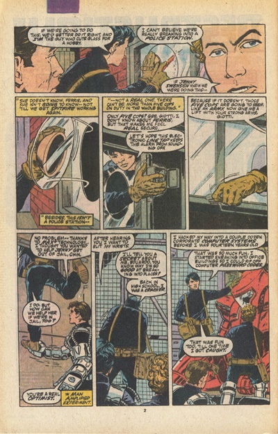 Page #2 from Spitfire and the Troubleshooters (1986 series) #5