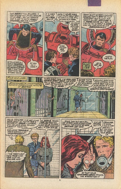 Page #3 from Spitfire and the Troubleshooters (1986 series) #5