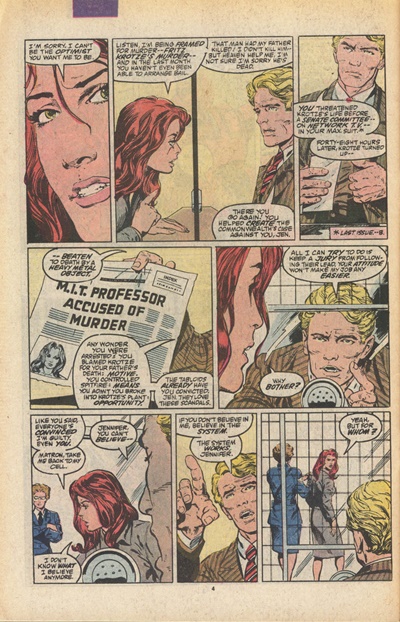Page #4 from Spitfire and the Troubleshooters (1986 series) #5