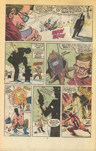 Page #2 from Spitfire and the Troubleshooters (1986 series) #6