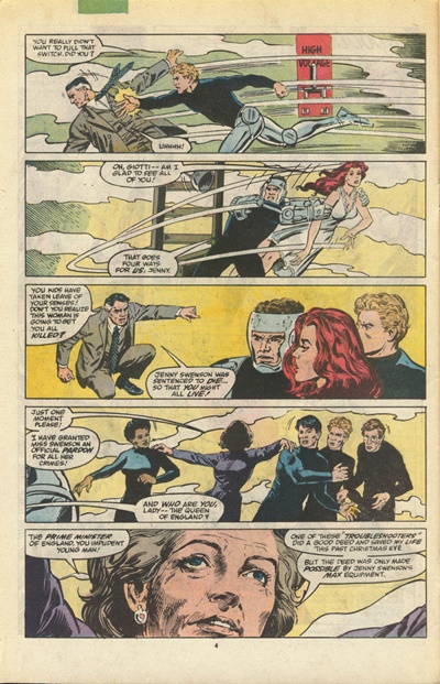 Page #4 from Spitfire and the Troubleshooters (1986 series) #7