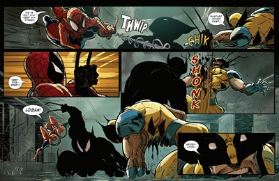 Page #1 from Spider-Man and Wolverine (2025 series) #7