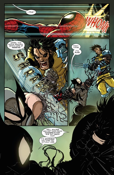 Page #3 from Spider-Man and Wolverine (2025 series) #8