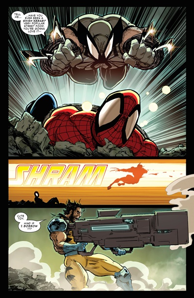 Page #5 from Spider-Man and Wolverine (2025 series) #8