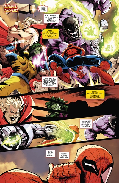Page #1 from Spider-Man and Wolverine (2025 series) #9