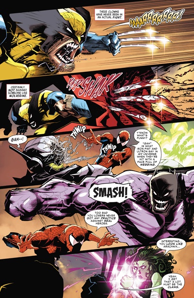 Page #2 from Spider-Man and Wolverine (2025 series) #9