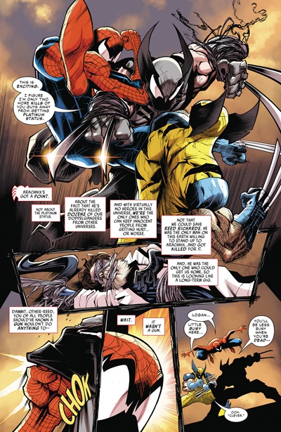 Page #5 from Spider-Man and Wolverine (2025 series) #9