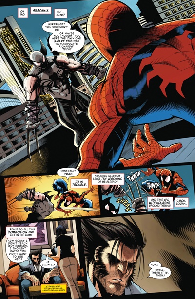 Page #3 from Spider-Man and Wolverine (2025 series) #10