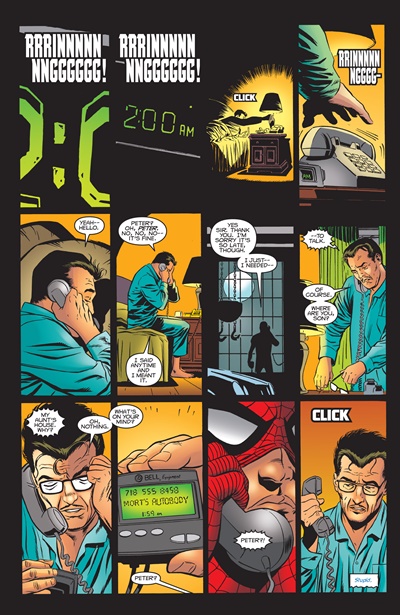 Page #1 from Spider-Man: Death and Destiny (2000 series) #2