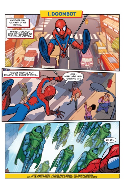 Page #1 from Spider-Man: Homeroom Heroes (2024 series) #4