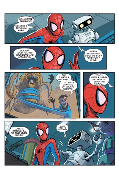 Page #6 from Spider-Man: Homeroom Heroes (2024 series) #4