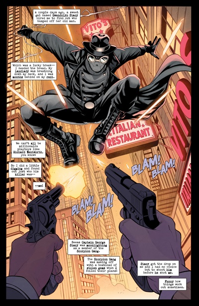 Page #1 from Spider-Man Noir (2025 series) #2