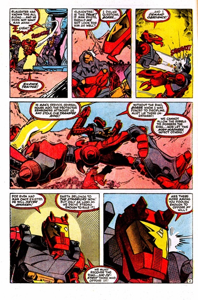 Page #2 from Starriors (1984 series) #3