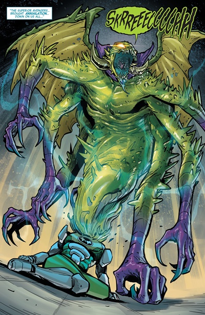 Page #2 from Superior Avengers (2025 series) #6