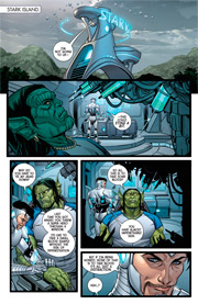 Page #1from Superior Iron Man (2014 series) #5