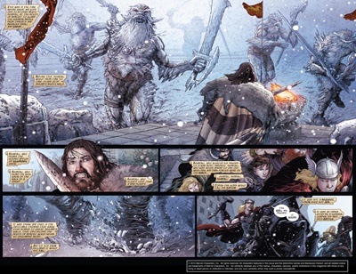Page #2 from Thor: Ages of Thunder (2008 series) #1