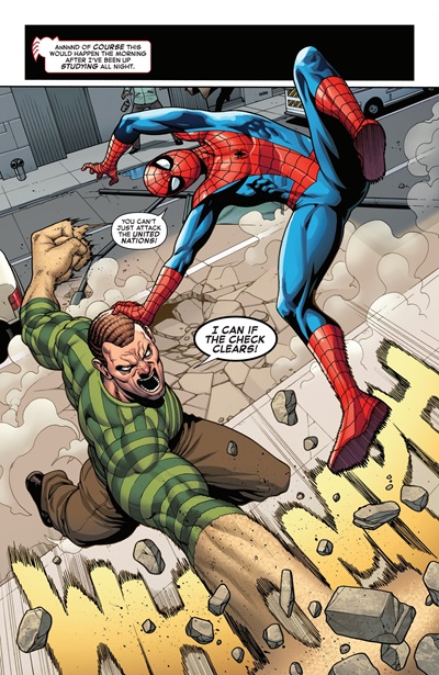 Page #1 from Amazing Spider-Man: Torn, The (2025 series) #1