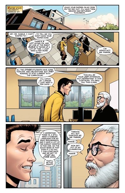 Page #1 from Amazing Spider-Man: Torn, The (2025 series) #4