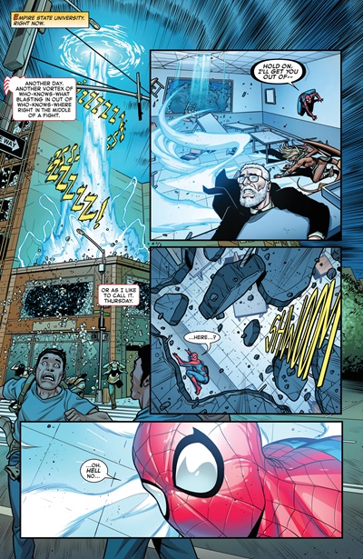 Page #1 from Amazing Spider-Man: Torn, The (2025 series) #5