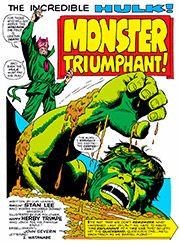Page #1from Incredible Hulk, The (1968 series) #108