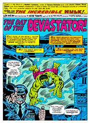 Page #1from Incredible Hulk, The (1968 series) #186