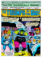 Page #1from Incredible Hulk, The (1968 series) #191