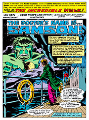 Page #1from Incredible Hulk, The (1968 series) #193