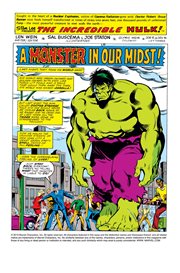 Page #1from Incredible Hulk, The (1968 series) #208