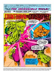 Page #1from Incredible Hulk, The (1968 series) #216