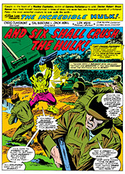 Page #1from Incredible Hulk Annual, The (1976 series) #5