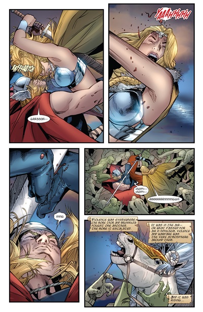 Page #6 from Thor: Man of War (2009 series) #1