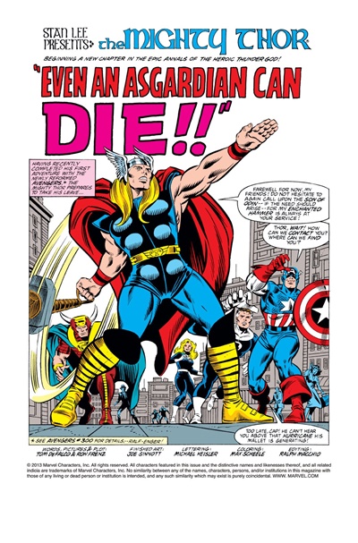 Page #1 from Thor (1966 series) #402