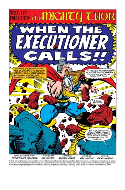 Page #1 from Thor (1966 series) #403