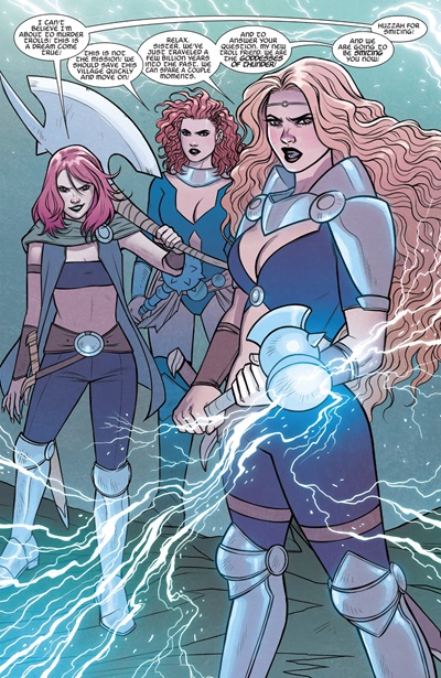 Page #2 from Mighty Thor: At the Gates of Valhalla, The (2018 series) #1