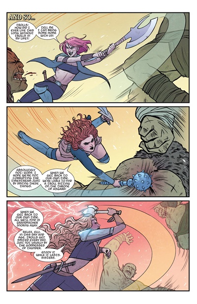 Page #5 from Mighty Thor: At the Gates of Valhalla, The (2018 series) #1