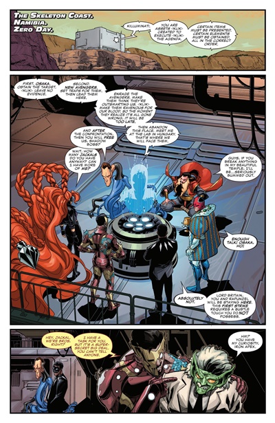 Page #1 from New Avengers, The (2025 series) #9