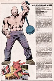 Page #3 from Official Handbook of the Marvel Universe, The (1983 series) #1
