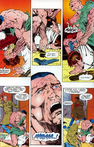 Page #5 from Punisher: Year One, The (1994 series) #2