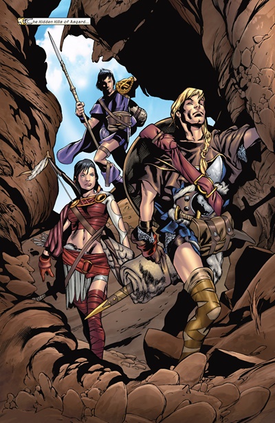 Page #1 from Thor: Son of Asgard (2004 series) #2