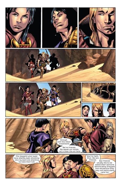 Page #2 from Thor: Son of Asgard (2004 series) #2