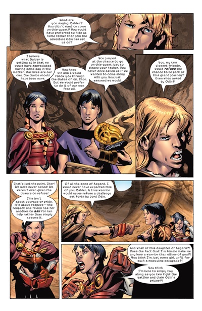 Page #3 from Thor: Son of Asgard (2004 series) #2