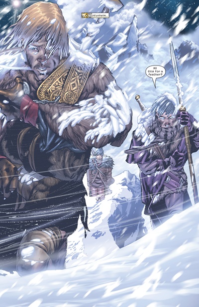 Page #2 from Thor: Son of Asgard (2004 series) #3