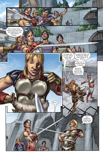 Page #6 from Thor: Son of Asgard (2004 series) #7