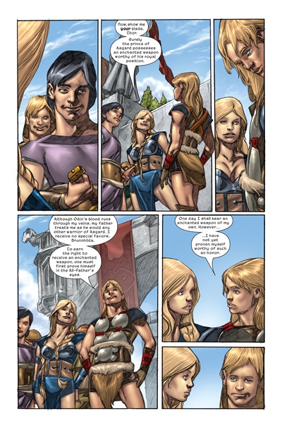 Page #4 from Thor: Son of Asgard (2004 series) #8