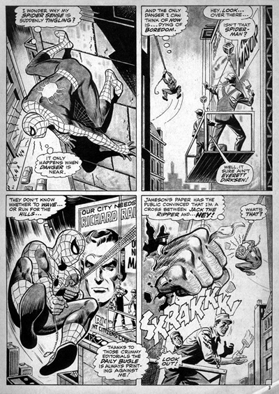 Page #2 from Spectacular Spider-Man, The (1968 series) #1